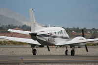 N3818C @ KPSP - MAGNUM EQUIPMENT LEASING INC Beechcraft King Air 90 taxiway Echo, KPSP. - by Mark Kalfas