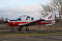 G-GGRR @ EGTN - S.A. Bulldog c/n BH120/272 - by Trevor Toone