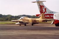 G-UVNR @ EGFH - Strikemaster G-UVNR visiting Swansea Airport in 2003? - by Roger Winser