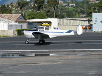 N3058H @ SZP - 1946 ERCO ERCOUPE 415-C, Continental C85 85 Hp upgrade, takeoff roll Rwy 22 - by Doug Robertson