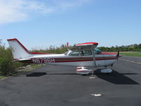 N6796H @ SZP - 1975 Cessna 172M SKYHAWK II, Lycoming O-320-E2D 150 Hp - by Doug Robertson