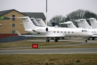 C-FHPM @ EGGW - Canadian Gulfstream IV at Luton - by Terry Fletcher