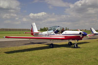 G-OPUB @ EGBR - Slingsby T-67M-160 Firefly at Breighton Airfield, UK in 1997. Previous reg G-DLTA - by Malcolm Clarke