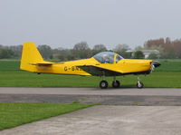 G-BNSR @ EGBR - Slingsby T-67M Firefly Mk2. At the British Aerobatic Association John McLean Trophy competition in 2004. - by Malcolm Clarke