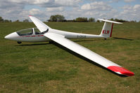 G-CKLW @ X5SB - Schleicher ASK-21 at the Yorkshire Gliding Club, Sutton Bank, UK in 2009. - by Malcolm Clarke