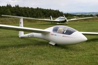 G-FEBJ @ X5SB - Schleicher ASW 19 B at The Yorkshire Gliding Club, Sutton Bank, UK in 2008. - by Malcolm Clarke