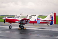 XX700 @ EGXW - Scottish Aviation Bulldog T1 from the RAF College Air Squadron based at Cranwell at RAF Waddington's Photocall 94. Later became PH-SAV and G-CBEK - by Malcolm Clarke