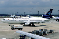 PK-GIE @ EDDF - This aircraft crashed in 1996 direct after take off.