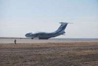 RA-76950 @ COS - volga dnepr ilyushin 76 cargo aircraft - by globemaster3