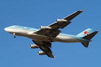 HL7473 @ EGLL - HL7473   Boeing 747-4B5 [28335] (Korean Air) Home~G 26/09/2009. Taken on approach 3 miles out 27R London Heathrow Airport.