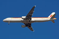 EC-JLI @ EGLL - Airbus A321-211 [2563] (Iberia) Home~G 01/03/2010. Taken on approach 3 miles out 27R London Heathrow Airport.