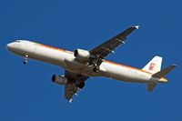 EC-JLI @ EGLL - Airbus A321-211 [2563] (Iberia) Home~G 01/03/2010. Taken on approach 3 miles out 27R London Heathrow Airport.