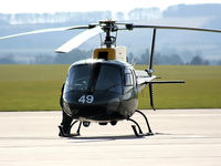 ZJ249 @ EGVP - Army Air Corps 670 Sqn / 2 Regt - Eurocopter AS-350BB Squirrel HT2 - by Chris Hall