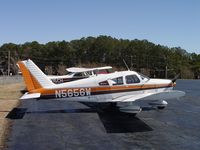 N5656W @ 6A2 - N5656W back in Georgia only for a short fuel stop.  6A2 ramp.  Do you miss her Joe? - by J. Michael Travis