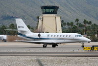 N617CS @ KPSP - CITATIONSHARES SALES INC, Cessna 680, taxiway Charlie to 13R KPSP. - by Mark Kalfas