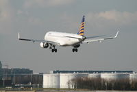 D-AEBB @ EBBR - Flight LH4604 is descending to RWY 25L - by Daniel Vanderauwera