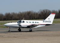 N7245G @ DTN - Parked at Downtown Shreveport. - by paulp