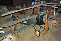 N5459 @ EGDY - Sopwith Triplane (replica) at The Fleet Air Arm Museum, RNAS Yeovilton in 1992. - by Malcolm Clarke