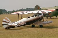 G-ASHS @ WOBURN - Stampe-Vertongen SV-4C at the De Havilland Tiger Moth Rally, Woburn Abbey in 1995. - by Malcolm Clarke