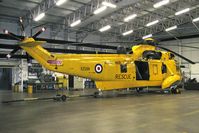 XZ598 @ EGQM - Westland Sea King HAR3 at RAF Boulmer in 2008. - by Malcolm Clarke