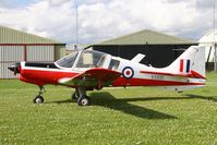 G-CBBT @ FISHBURN - Scottish Aviation Bulldog T1 at Fishburn Airfield in 2008. - by Malcolm Clarke