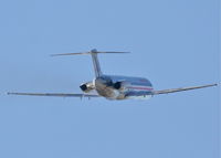 N951TW @ KPSP - American Airlines Mcdonnell Douglas DC-9-83(MD-83), AAL1832 to KORD, 31L departure KPSP. - by Mark Kalfas