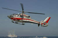 3A-MJP @ LNMC - at Monaco heliport - by Elisabeth Klimesch