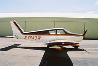 N7643W @ 3S8 - 1964 Piper PA-28-180 - by Michael Jones