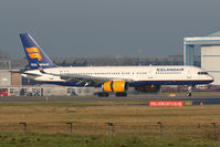 TF-FIN @ EGCC - About to vacate 05L. - by MikeP