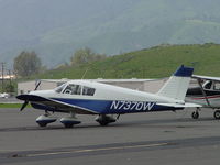 N7370W @ POC - Parked at Brackett - by Helicopterfriend