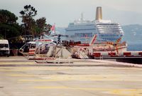3A-MLG @ LNMC - at Monaco Heliport - by Elisabeth Klimesch