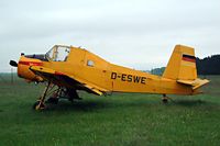 D-ESWE @ EDBK - Stored at its home base of Kyritz-Brandenburg~D - by Ray Barber