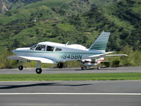 N9458N @ SZP - 1969 Piper PA-28R-200 ARROW 200, Lycoming IO-360-B1E 200 Hp, landing Rwy 04 - by Doug Robertson