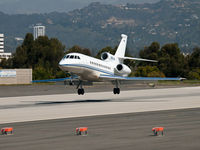 N918JM @ KSMO - N918JM arriving on RWY 21 - by Torsten Hoff