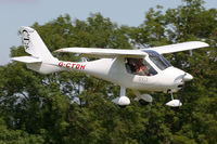 G-CTDH @ EG10 - Approach to Runway 11 at Breighton. - by MikeP