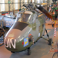 XP345 @ X3DT - AeroVenture - Doncaster. Whirlwind HAR10 (c/n WA361), restored to original 84 Squadron markings. - by vickersfour