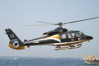 F-GFBM @ LNMC - at Monaco Heliport - by Elisabeth Klimesch