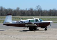 N621AJ @ DTN - Parking at Downtown Shreveport. - by paulp