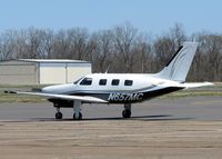 N657MC @ DTN - Parked at Downtown Shreveport.