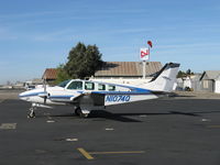 N1074Q @ SZP - 1996 Beech 58 BARON, two Continental IO-550-C 300 Hp each, stretched version of 55 BARON - by Doug Robertson
