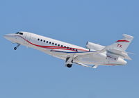 N748FJ @ KDPA - Dassault Aviation FALCON 7X, N748FJ, departing 2L KDPA for KMKE. - by Mark Kalfas