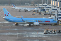 G-FDZS @ EGCC - Scene down an almost empty T2. - by MikeP