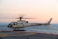 F-GINV @ LNMC - at Monaco Heliport - by Elisabeth Klimesch