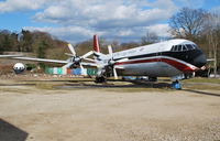 G-APEP @ EGLB - Vanguard freighter at Brooklands - by moxy