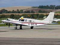 G-BOJK @ EGKA - Piper Pa34-220T Seneca III G-BOJK REdhill Aviation - by Alex Smit
