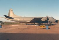140104 @ EGQL - CP-140 Aurora of 405 Squadron Canadian Armed Forces on display at the 1988 RAF Leuchars Airshow. - by Peter Nicholson
