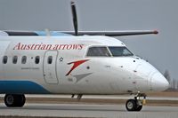 OE-LTP @ EDDP - Close shot of a Dash-8 front unit - by Holger Zengler