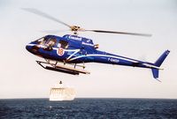 F-GMRP @ LNMC - at Monaco Heliport - by Elisabeth Klimesch