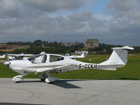 G-CCKH @ EGKA - Diamond Aircraft Da40TDI Diamond Star G-CCKH Flying Time Ltd