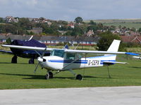 G-CEPX @ EGKA - Cessna C152 G-CEPX Cristal Air